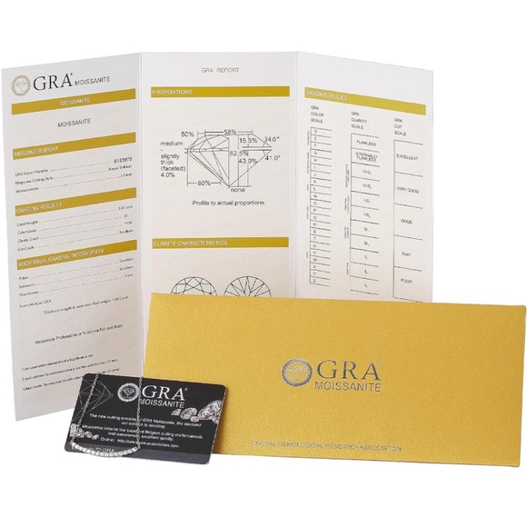 Certified 1 Carat Diamond Curved Bar Necklace ~ 14k White Gold Dainty Moissanite - Picture 3 of 5